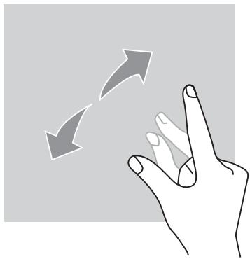 CROSSCALL COREX5 - Actions avec deux doigts - 1