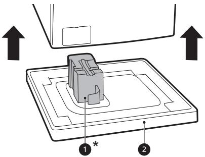 LG F84B13WHS - Soulever l'appareil de sa base en mousse - 1
