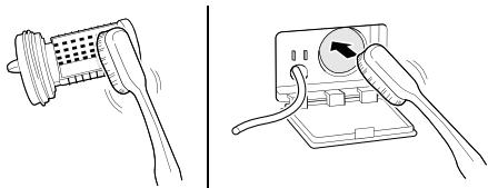 LG F84B13WHS - Nettoyer le filtre de la pompe de vidange et executer une évacuation d'eau d'urgence - 4