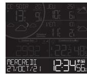 LA CROSSE TECHNOLOGY LW3101SIL - Luminosité de l'écran LCD - 1