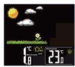 LA CROSSE TECHNOLOGY WS6820WI - Indices de chaleur & Point de rosée : - 1
