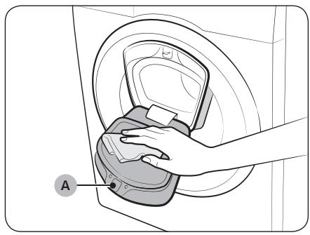 SAMSUNG WW80T4020EH - Hublot Add Door (modèles applicables uniquement) - 1