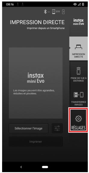 FUJIFILM InstaxMiniEvo - Mise sous tension. - 5