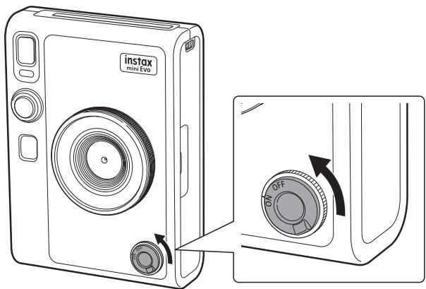 FUJIFILM InstaxMiniEvo - Marche/arrêt - 2