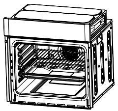 FAGOR FF70MFCNX - Placement de lechefrite et du grille - 2