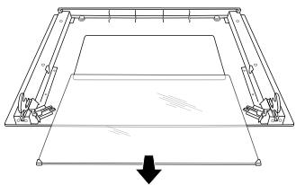 FAGOR FF70MFCNX - Démontage et remontage de la porte du four : (Uniquement pour certains modèles) - 5