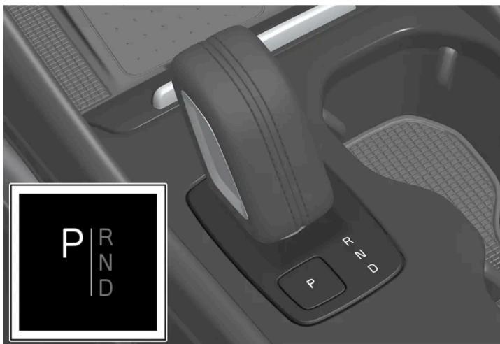 VOLVO C40 (2024) - Grille de vitesses - 1