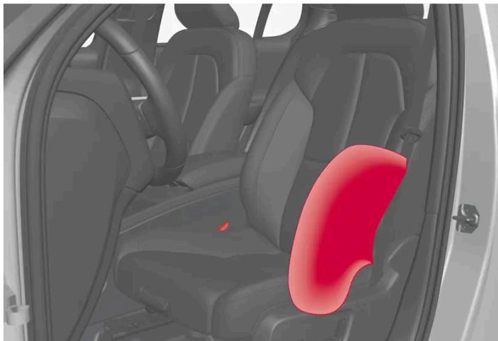 VOLVO C40 (2024) - Coussins gonflables latéraux extérieurs - 1