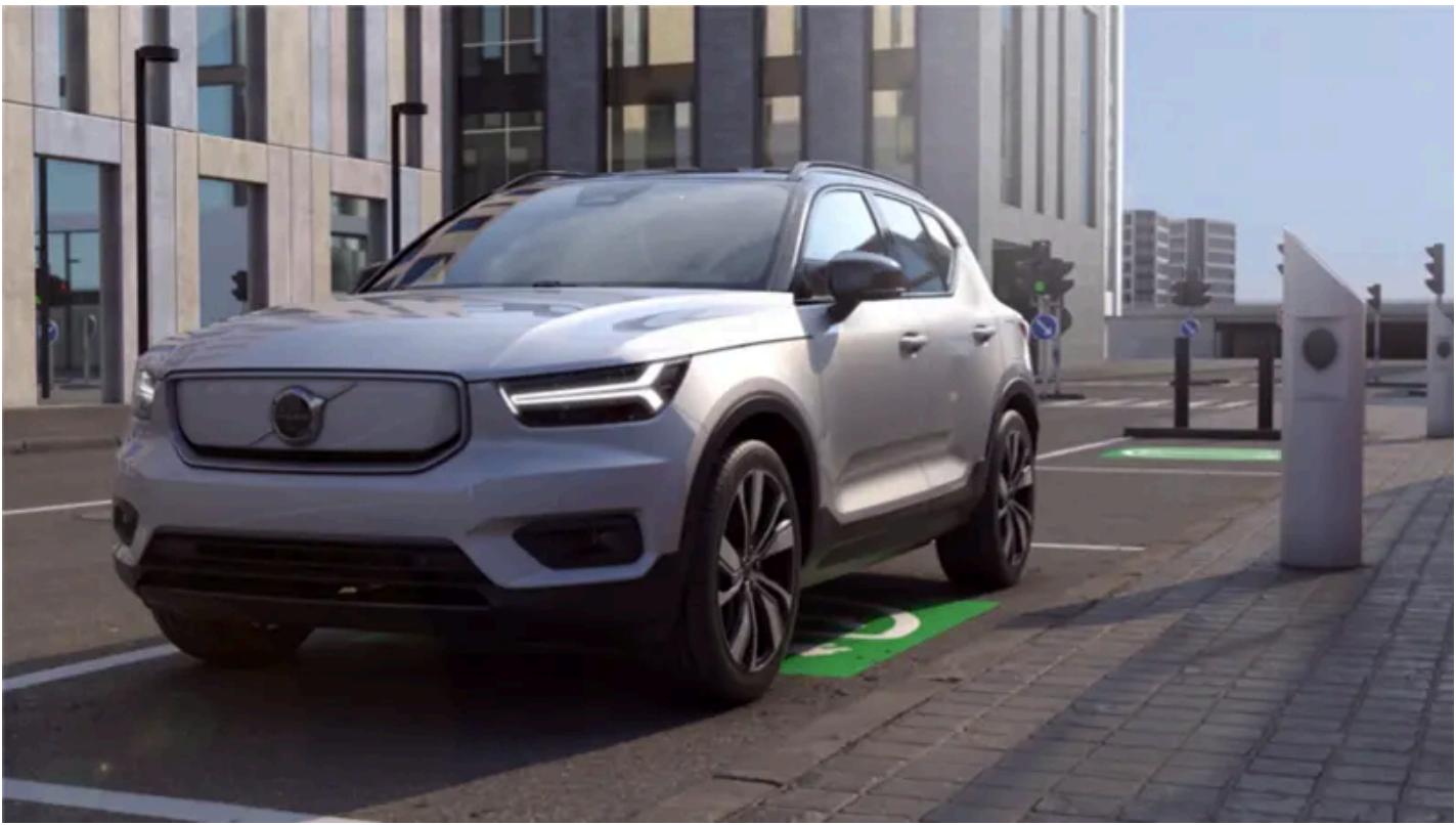 VOLVO C40 (2024) - Mettre fin à la recharge d'une voiture électrique - 1