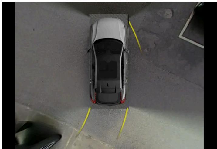 VOLVO C40 (2024) - Lignes indicatrices à 360^* - 1