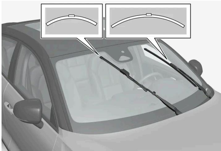 VOLVO C40 (2024) - Les balais ont des longueurs différentes - 1