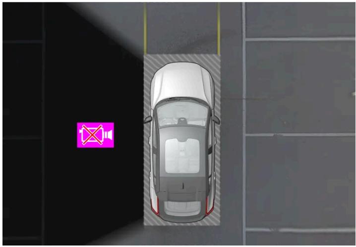 VOLVO C40 (2024) - Dysfonctionnement de laamera d'aide au stationnement - 1