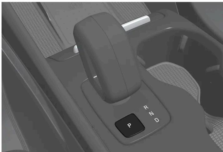 VOLVO C40 (2024) - Serrer le frein de stationnement - 1
