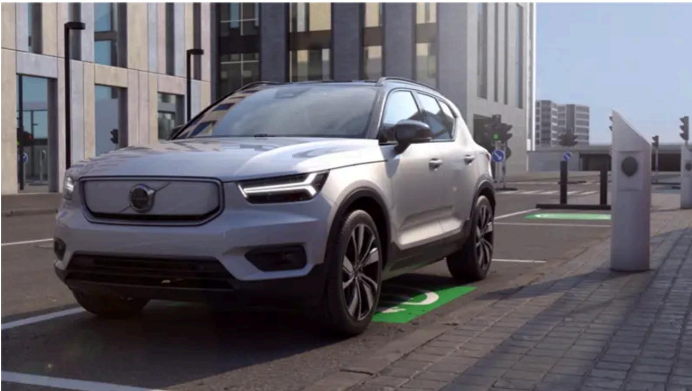 VOLVO C40 (2024) - Mettre fin à la recharge d'une voiture électrique - 1