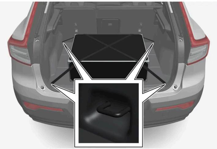 VOLVO C40 (2024) - Oeillets de retenue de charge - 1
