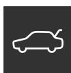 VOLVO C40 (2024) - Déverrouillage du hayon de l'intérieur de la voiture - 1