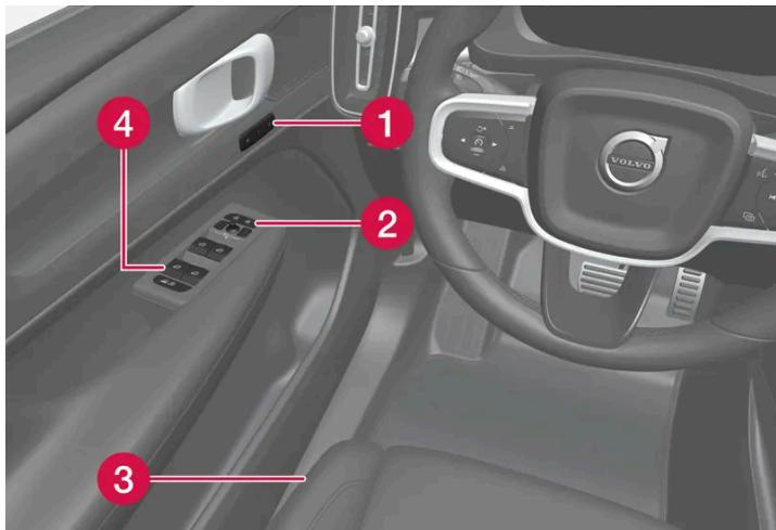 VOLVO C40 (2024) - Porte conducteur - 1