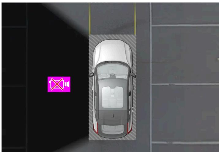VOLVO C40 (2024) - Dysfonctionnement de laamera d'aide au stationnement - 1
