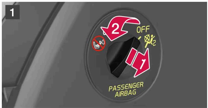 VOLVO C40 (2024) - Activer le coussin gonflable passager - 1