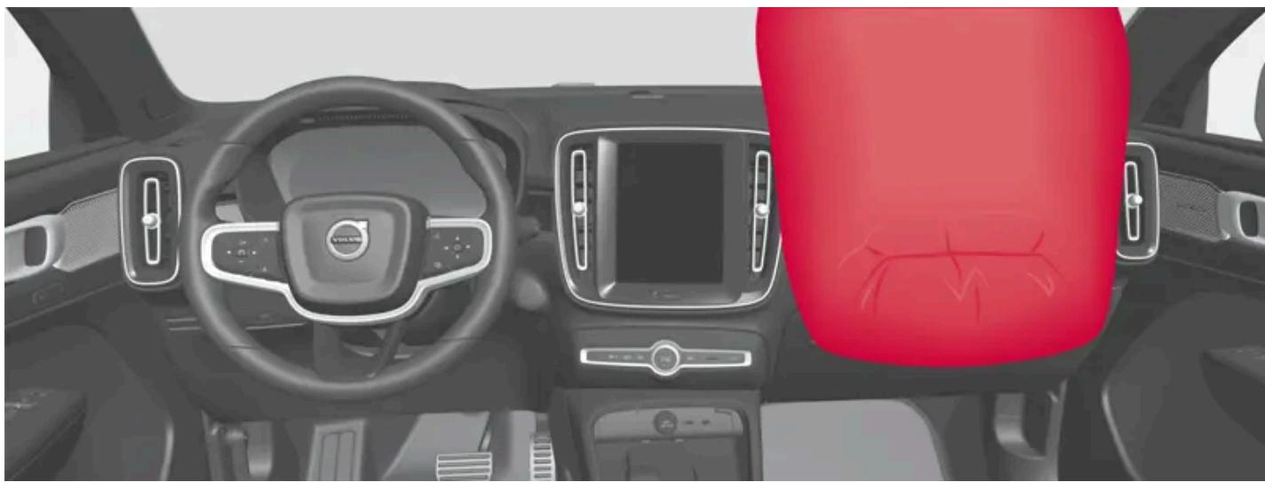 VOLVO C40 (2024) - Coussin gonflable passager - 1