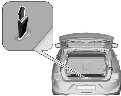 OPEL Astra L (2021) - Recouvrement des désordres dans le plancher arrière - 1