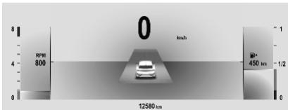 OPEL Astra L (2021) - Centre d'informations du conducteur - 1