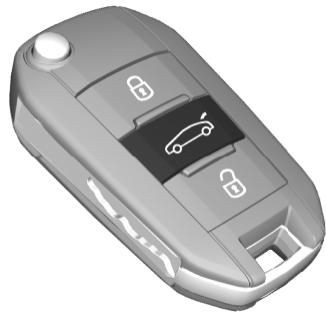 OPEL Astra L (2021) - Fonctionnement avec la clé électronique - 1