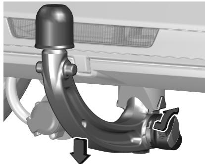 OPEL Astra L (2021) - Démontage de la barre d'attelage - 1