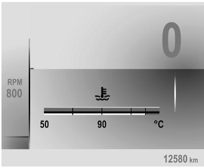 OPEL Astra L (2021) - Jauge de température de liquide de refroidissement du moteur - 1