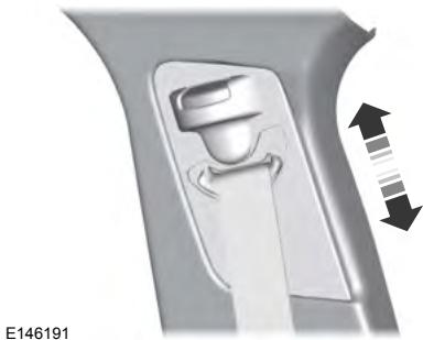 Lincoln Corsair (2020) - Régleur de hauteur de ceinture de sécurité - 2