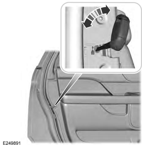 Lincoln Corsair (2020) - Verrouillage sécurité enfants - 1