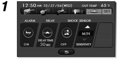 SUBARU Tribeca Phase 2 (2007-2014) - Système d'alarme et capteur de choc - 1
