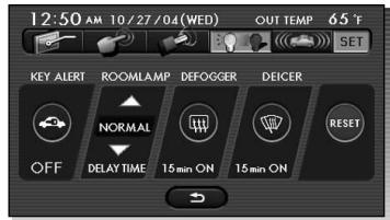 SUBARU Tribeca Phase 2 (2007-2014) - Autres fonctions réglables - 1
