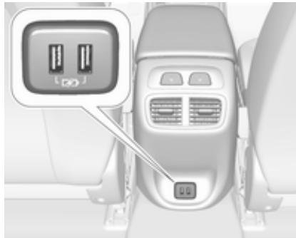 OPEL Insigna B (2017-2019) - Connecteur de charge USB - 2