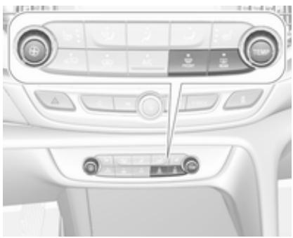 OPEL Insigna B (2017-2019) - Désembuage et dégivrage des vitres, Climatisation - 1