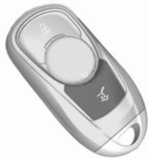 OPEL Insigna B (2017-2019) - Fonctionnement avec la clé électronique - 1