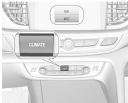 OPEL Insigna B (2017-2019) - Synchronisation de température double zone SYNC - 1