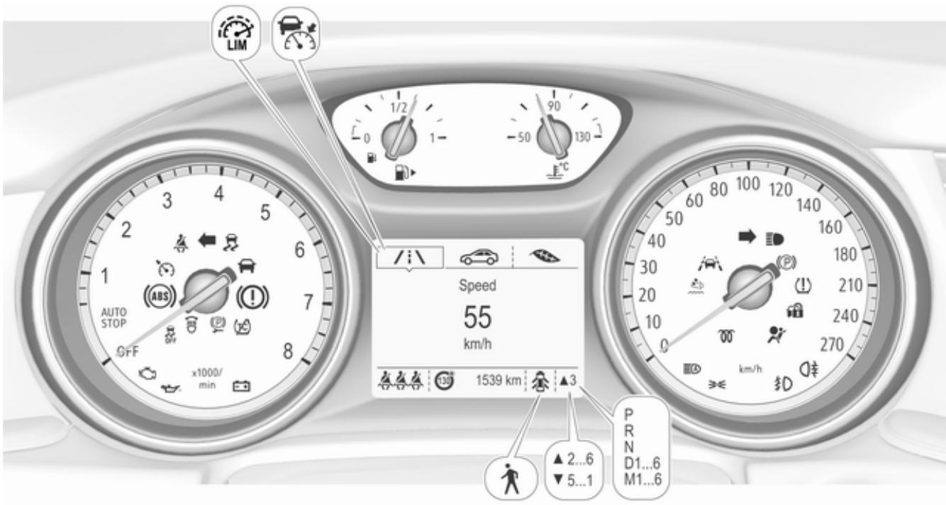 OPEL Insigna B (2017-2019) - Combé d'instruments - 1