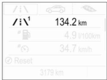 OPEL Insigna B (2017-2019) - Compteur kilométrique journalier - 1