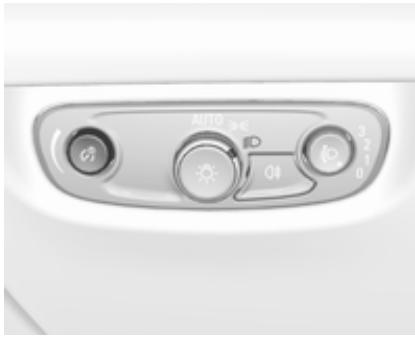 OPEL Insigna B (2017-2019) - Commande d'éclairage du tableau de bord - 1