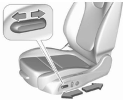OPEL Insigna B (2017-2019) - Réglage longitudinal - 1