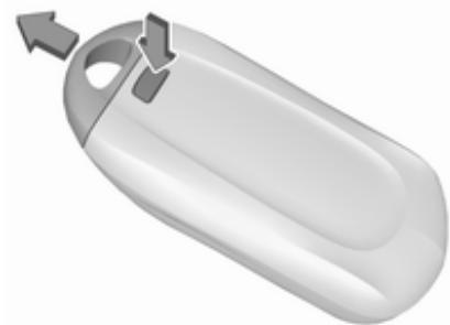 OPEL Insigna B (2017-2019) - Utilisation avec la clé en cas de défaillance du verrouillage central - 1