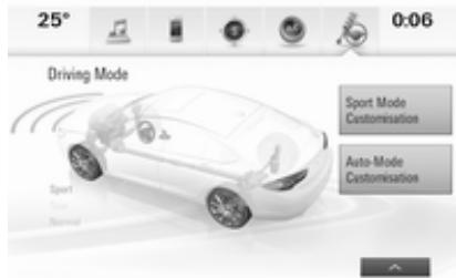 OPEL Insigna B (2017-2019) - Menu de visualisation Flex Ride - 1