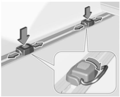 OPEL Insigna B (2017-2019) - Utilisation des anneaux d'arrimage - 1