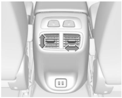 OPEL Insigna B (2017-2019) - Bouches d'ération réglables - 3