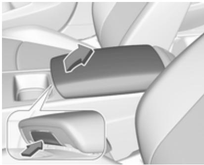 OPEL Insigna B (2017-2019) - Rangement dans les accoudoirs - 1
