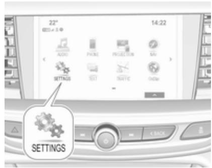 OPEL Insigna B (2017-2019) - 8" Affichage d'informations en couleur - 1