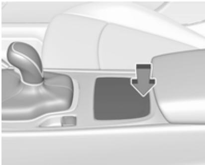 OPEL Insigna B (2017-2019) - Rangement dans la console centrale - 1