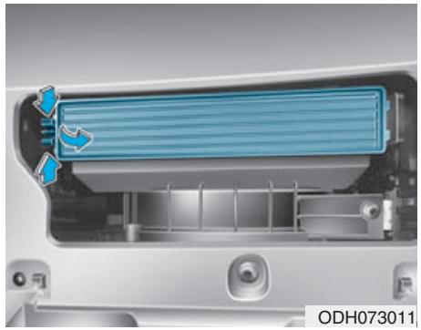 HYUNDAI Genesis DH  (2013-2016) - Inspection du filtré - 3