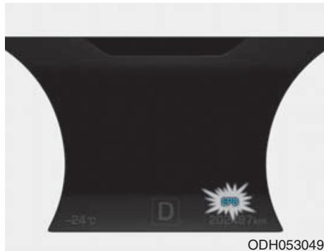HYUNDAI Genesis DH  (2013-2016) - Voyant d'anomalie avec le frein de stationnement electrique (EPB) (si équipé) - 1